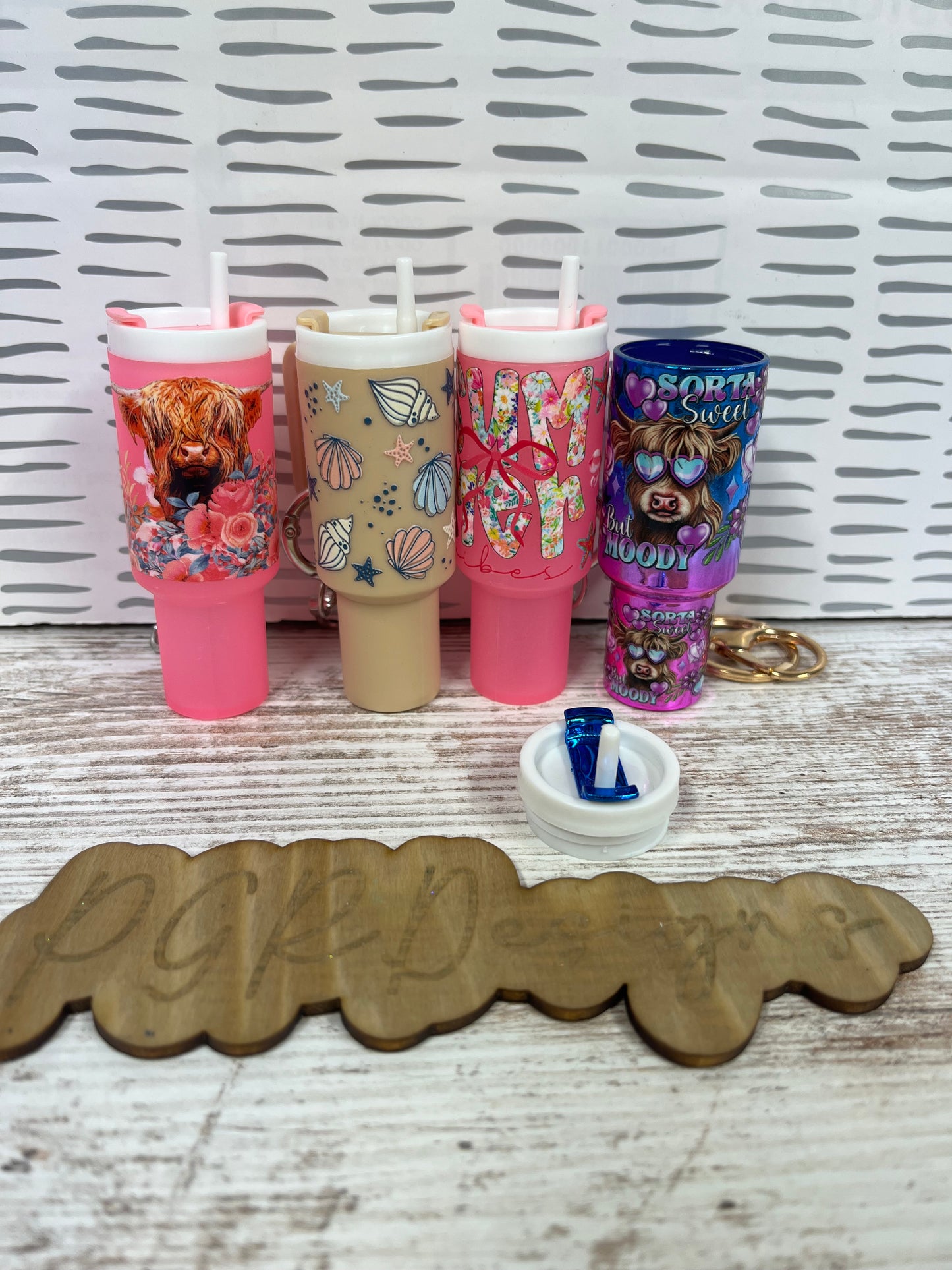 Tumbler keychain