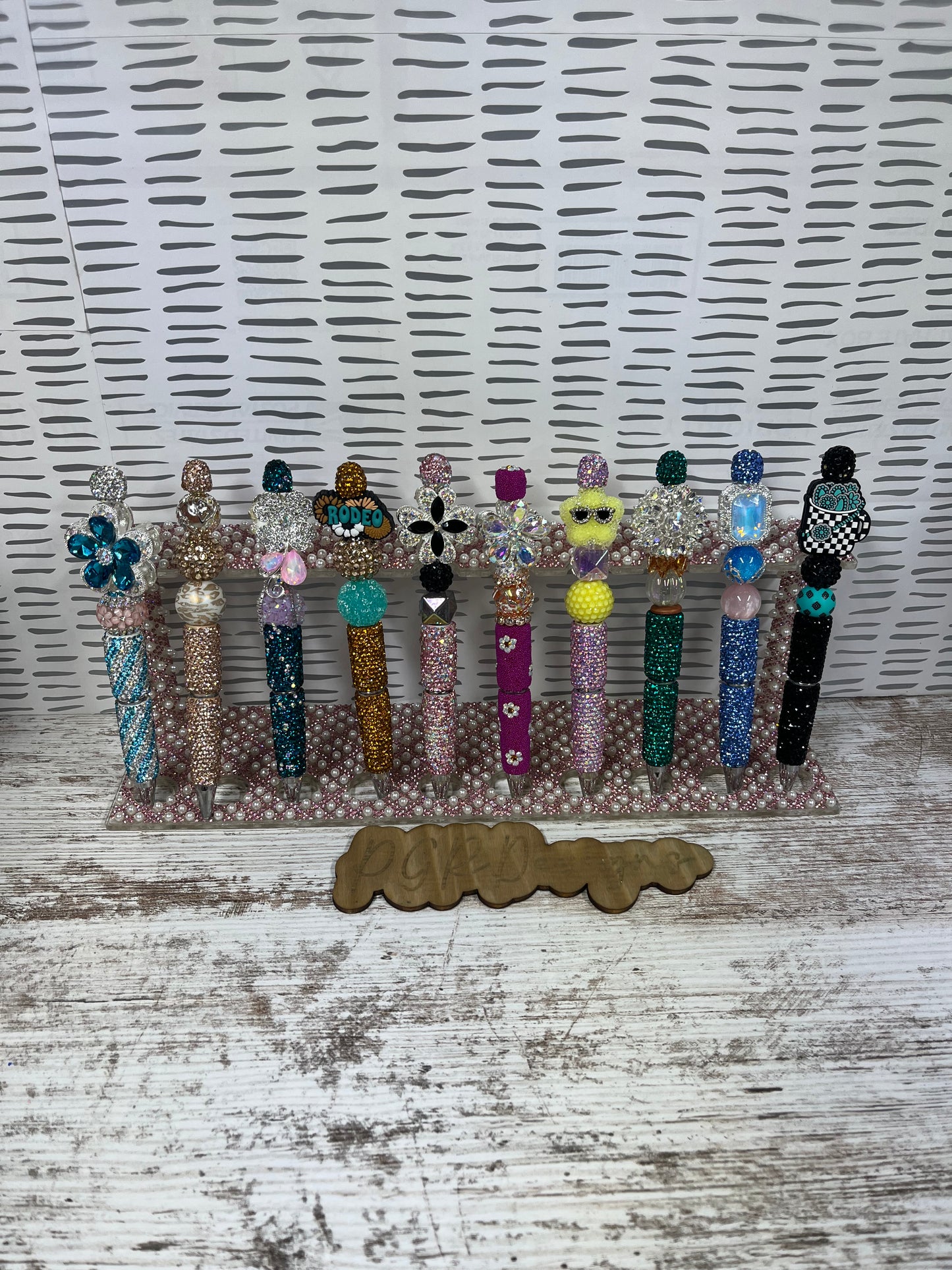 Beaded Rhinestone Pens