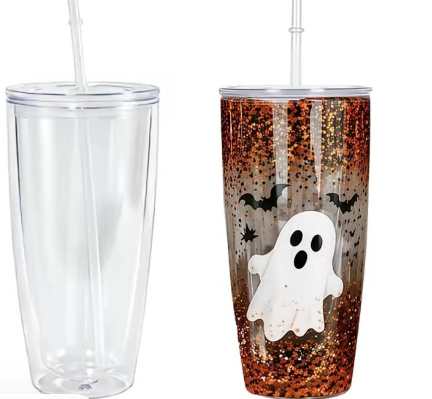 24oz curved snowglobe
