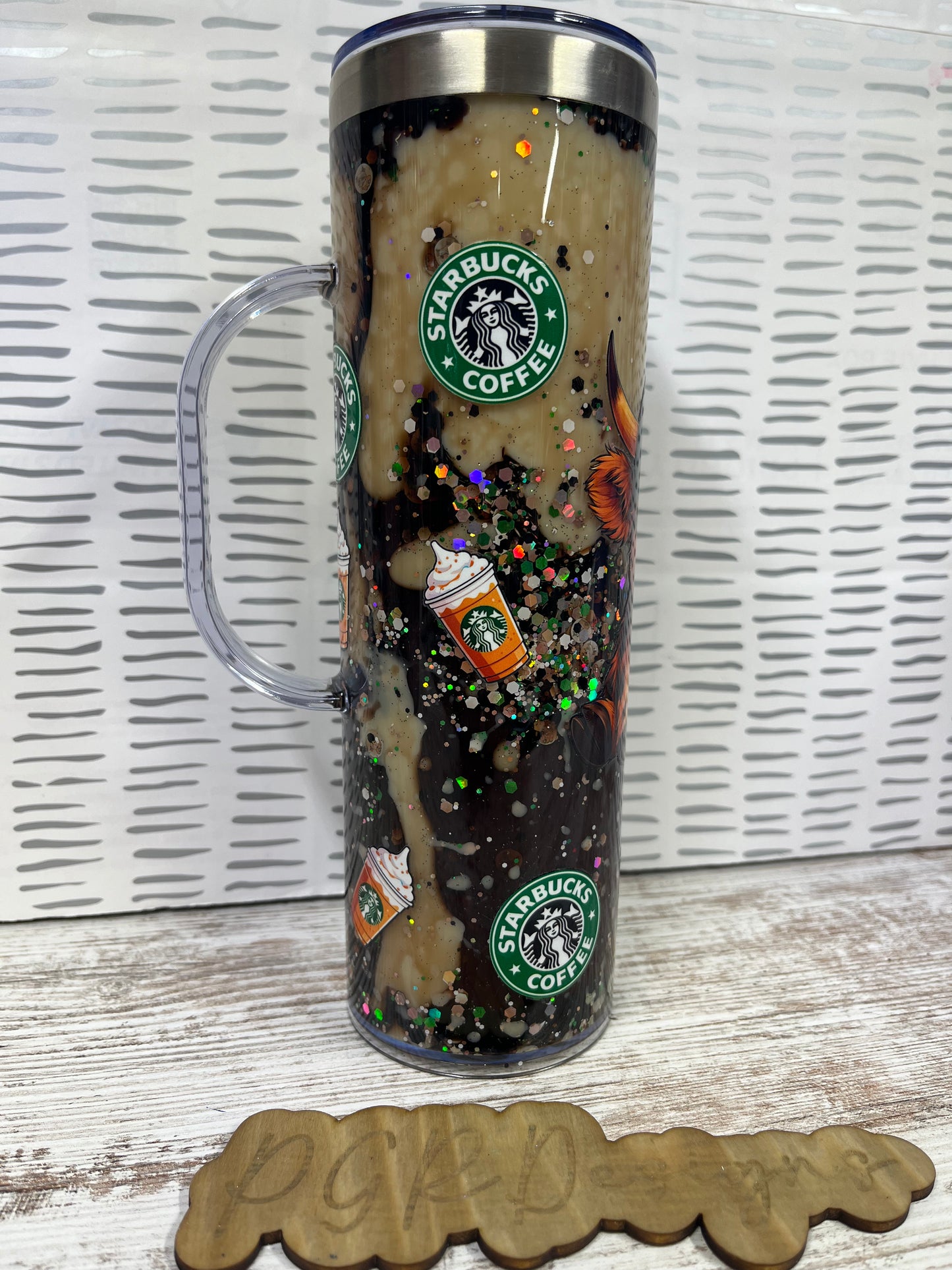 20oz Stainless steel Snowglobe