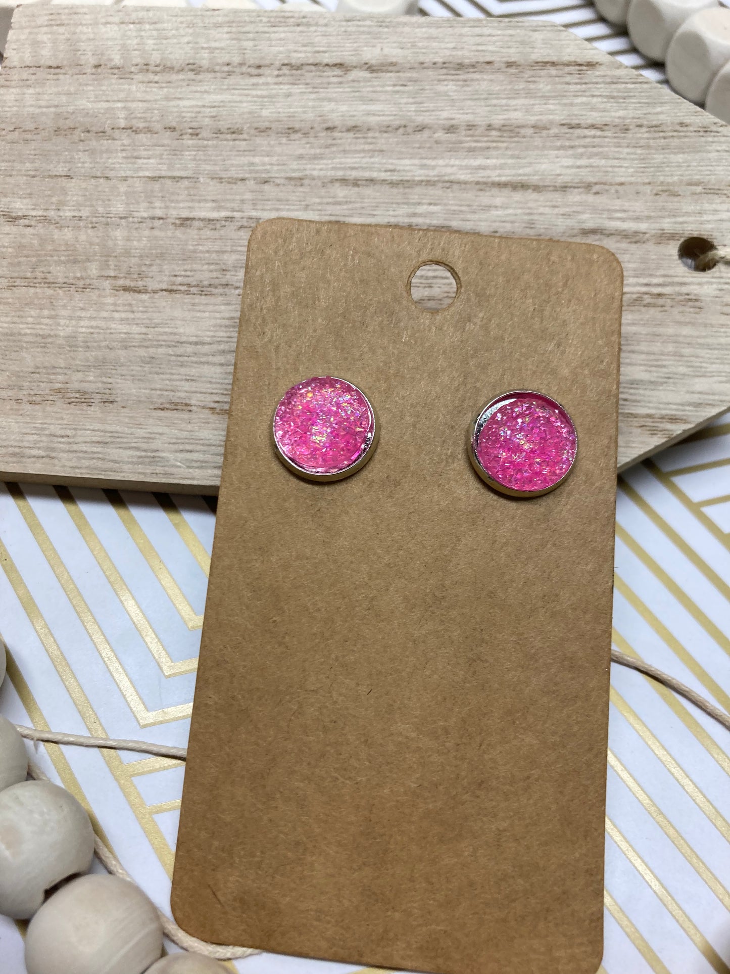Crystal texture studs