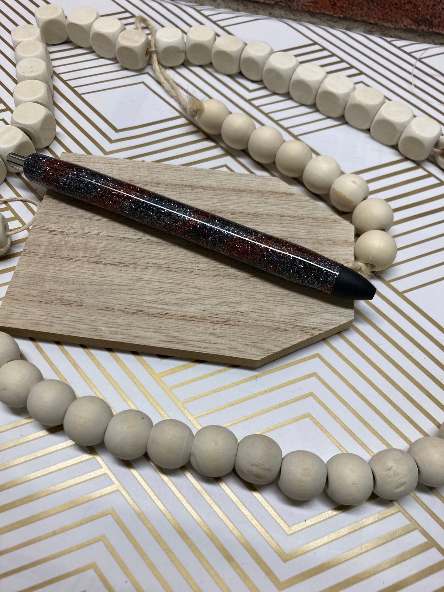 Rustic Gold and Gray