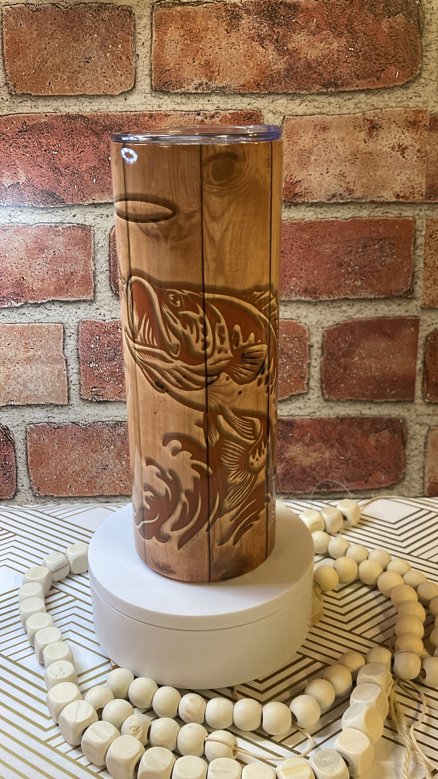20 ounce skinny tumbler