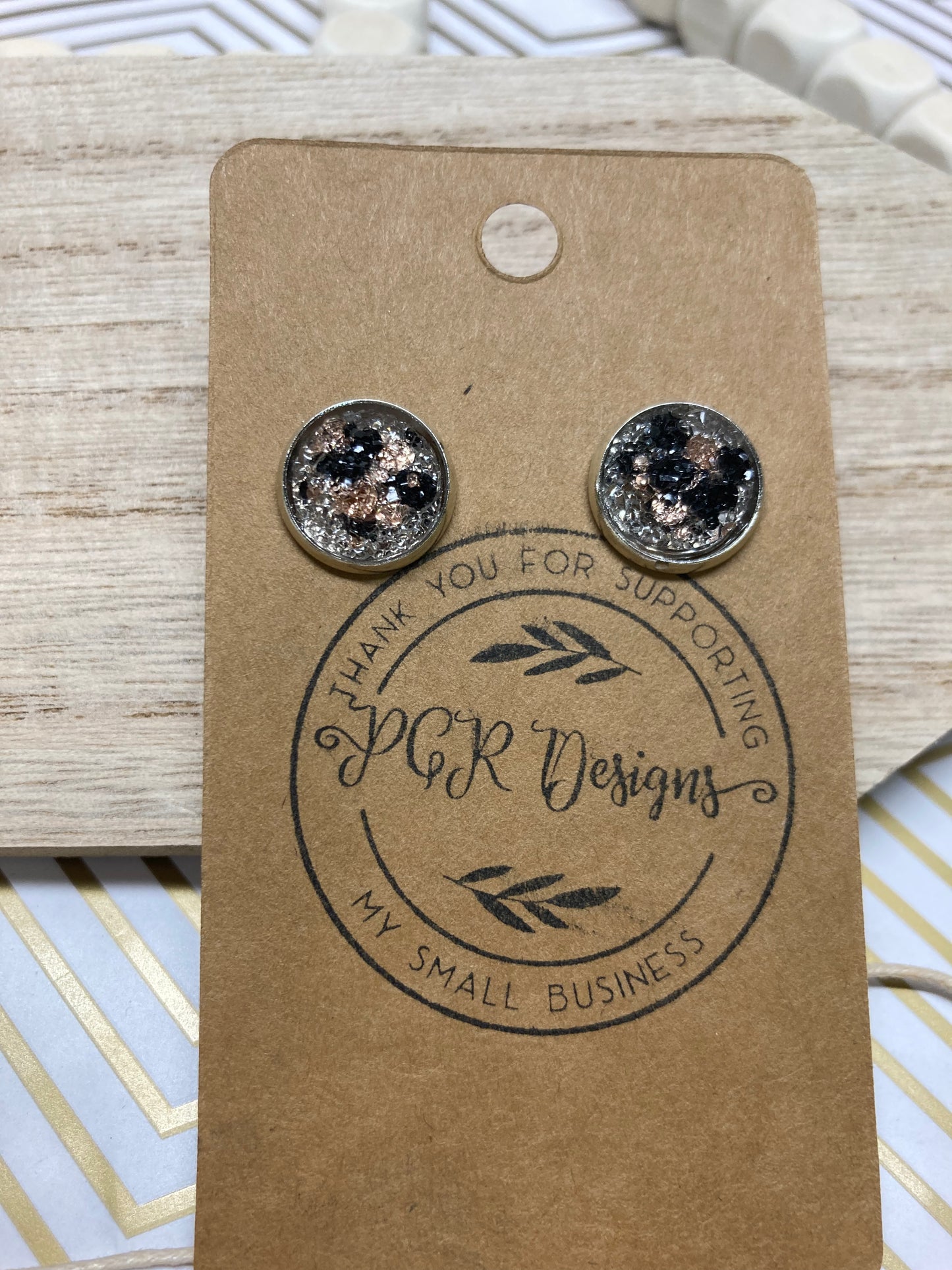 Crystal texture studs