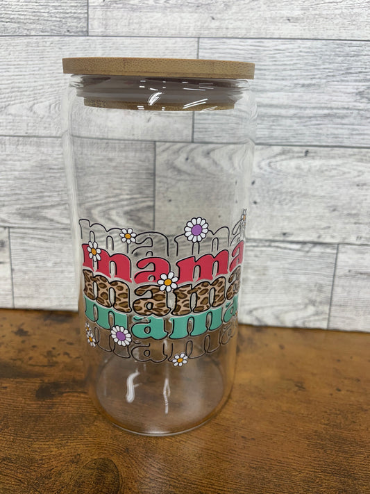 Libby glasses with bamboo lid