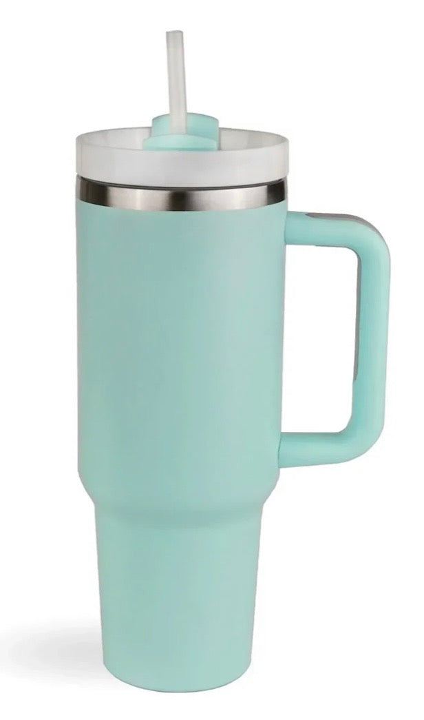 40 oz Stainless steel Tumbler with handle
