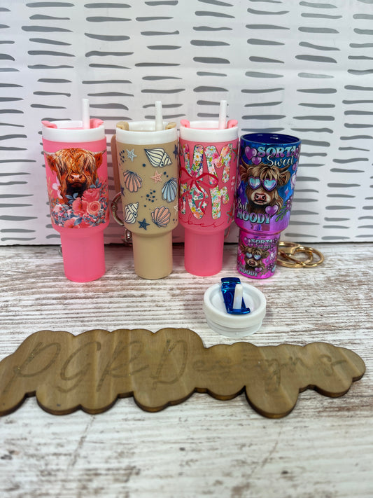 Tumbler keychain