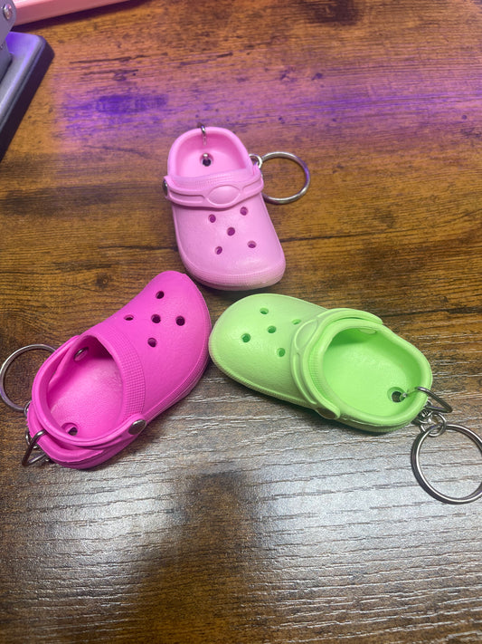 Croc keychains