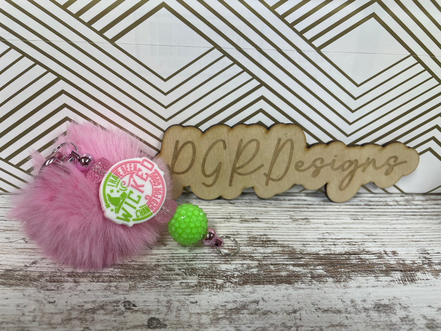 Fuzzy Keychain