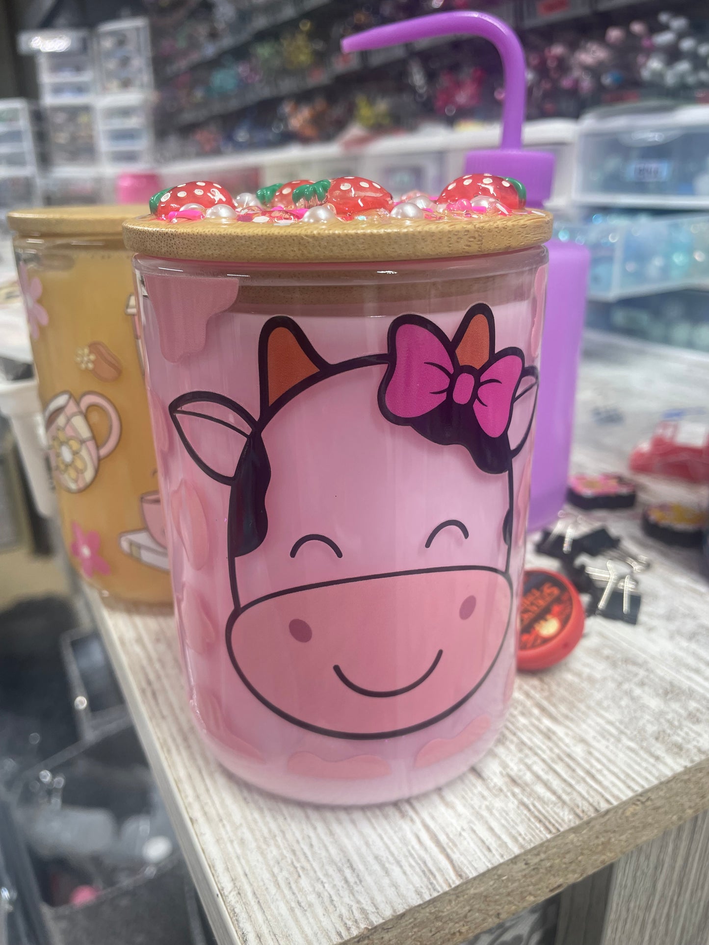 15 oz coffee glass cup