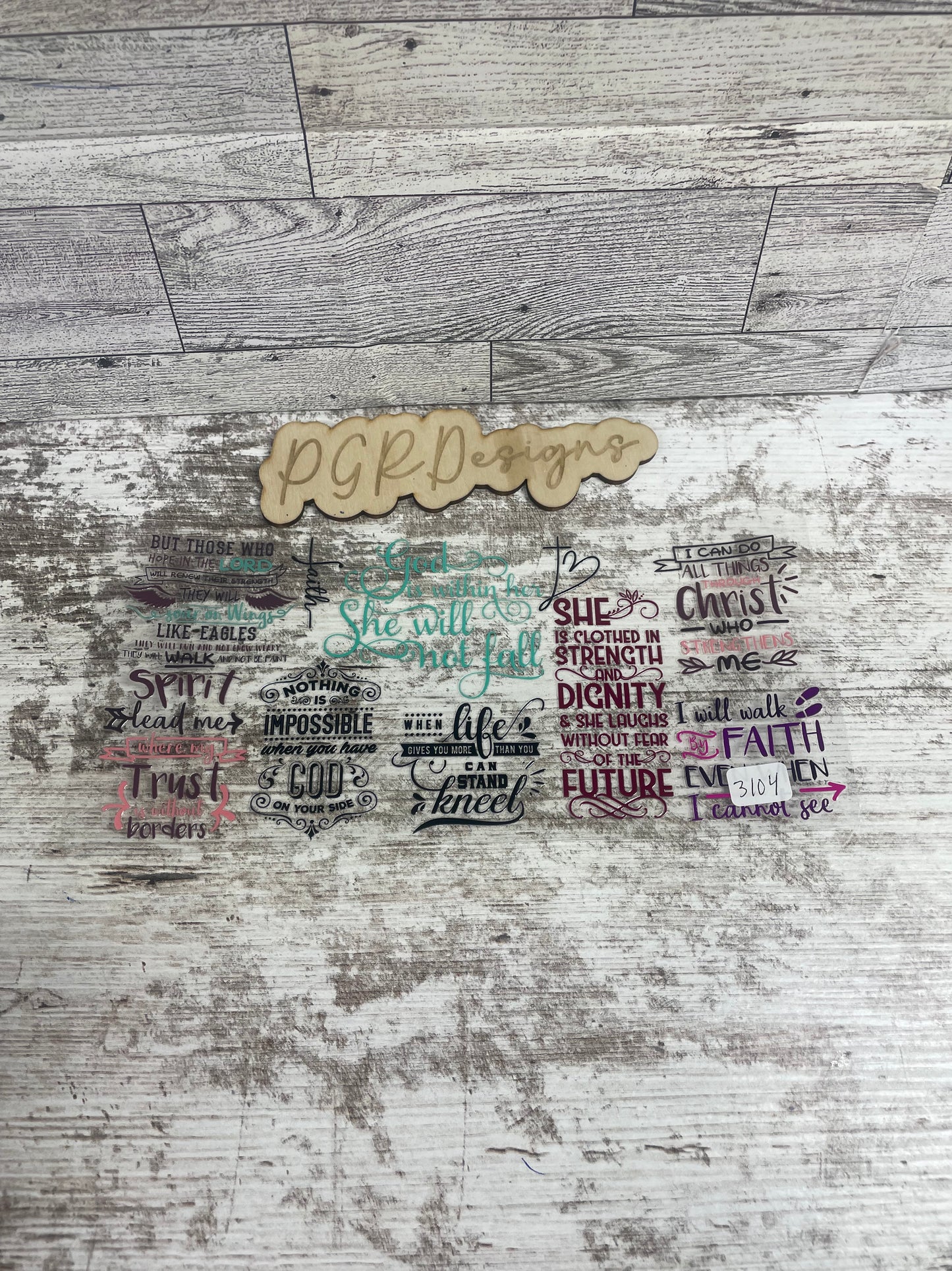 Inspirational/ sayings