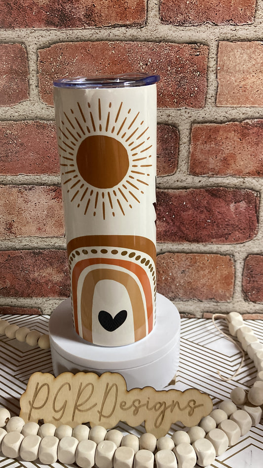 20 ounce skinny tumbler