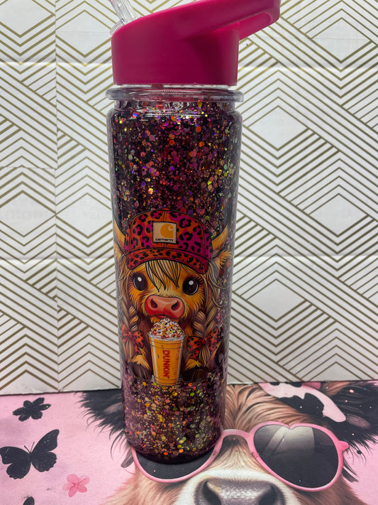 18 ounce snow globe with fliptop