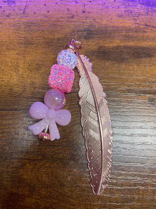 Feather bookmark
