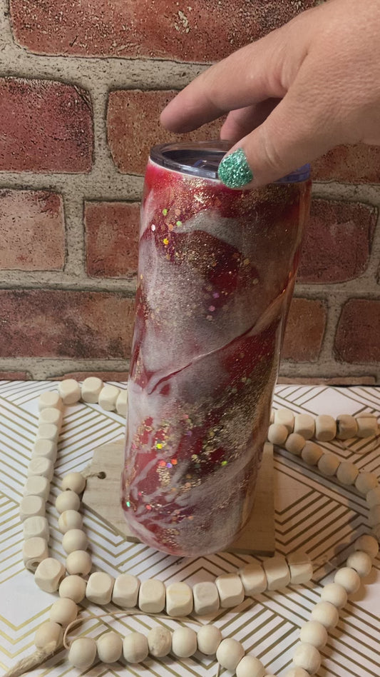 20 ounce skinny tumbler