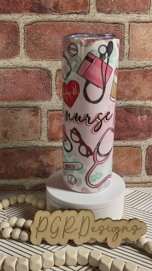 20 ounce skinny tumbler