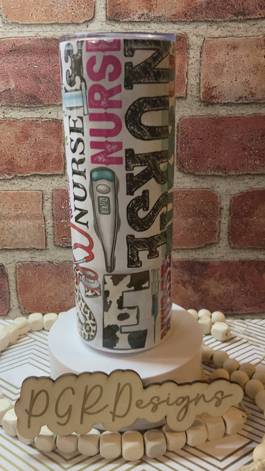 Nurse 20 oz tumbler