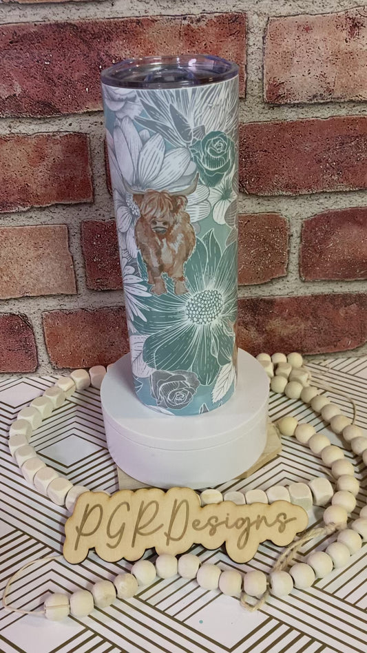 20 ounce skinny tumbler