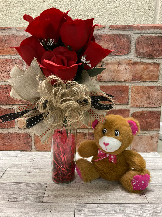 Valentine vase