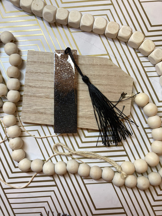 Rose gold and gray book marks