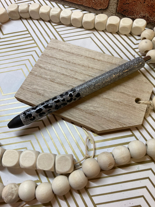Silver and leopard