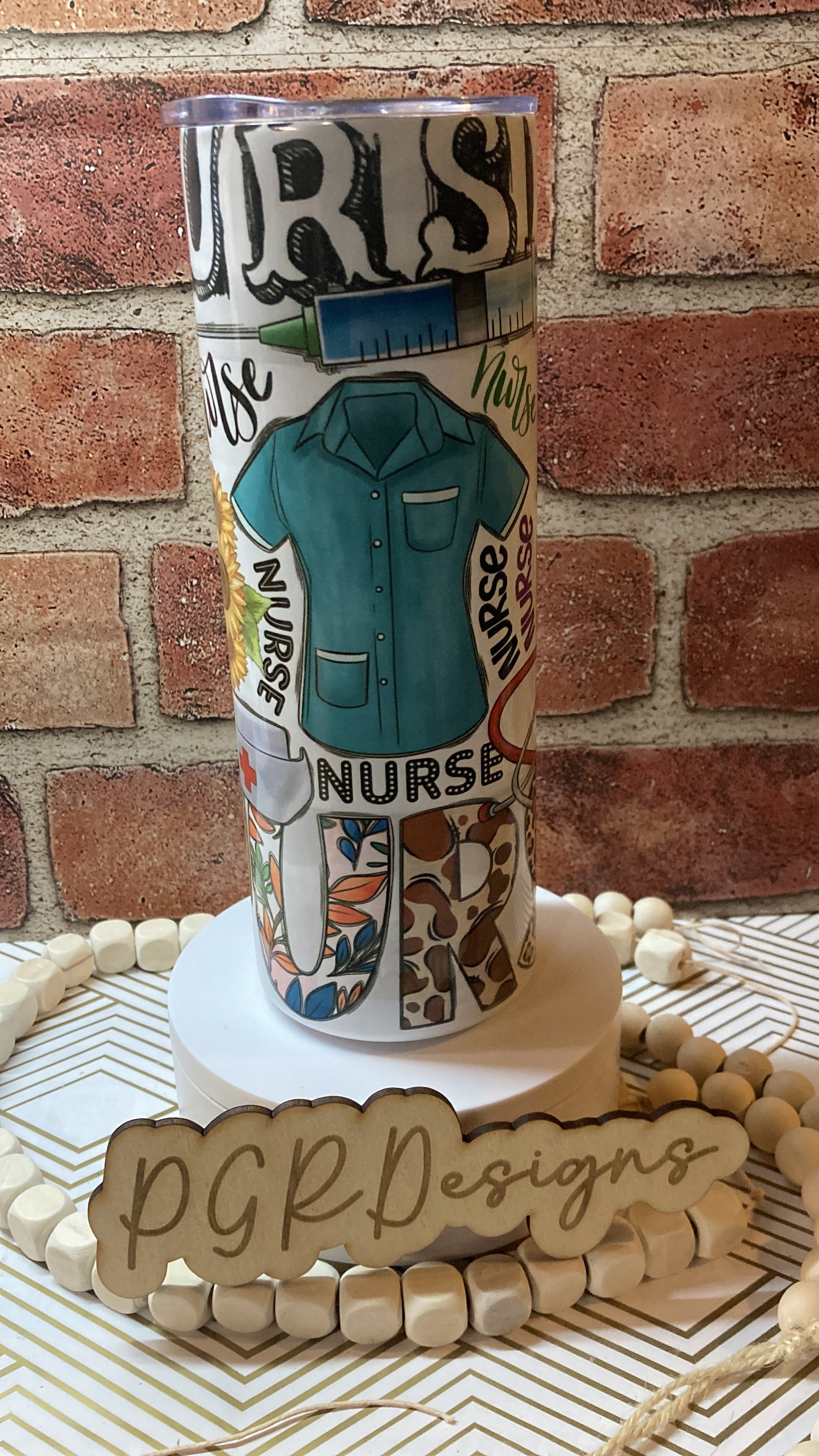 Nurse 20 oz tumbler