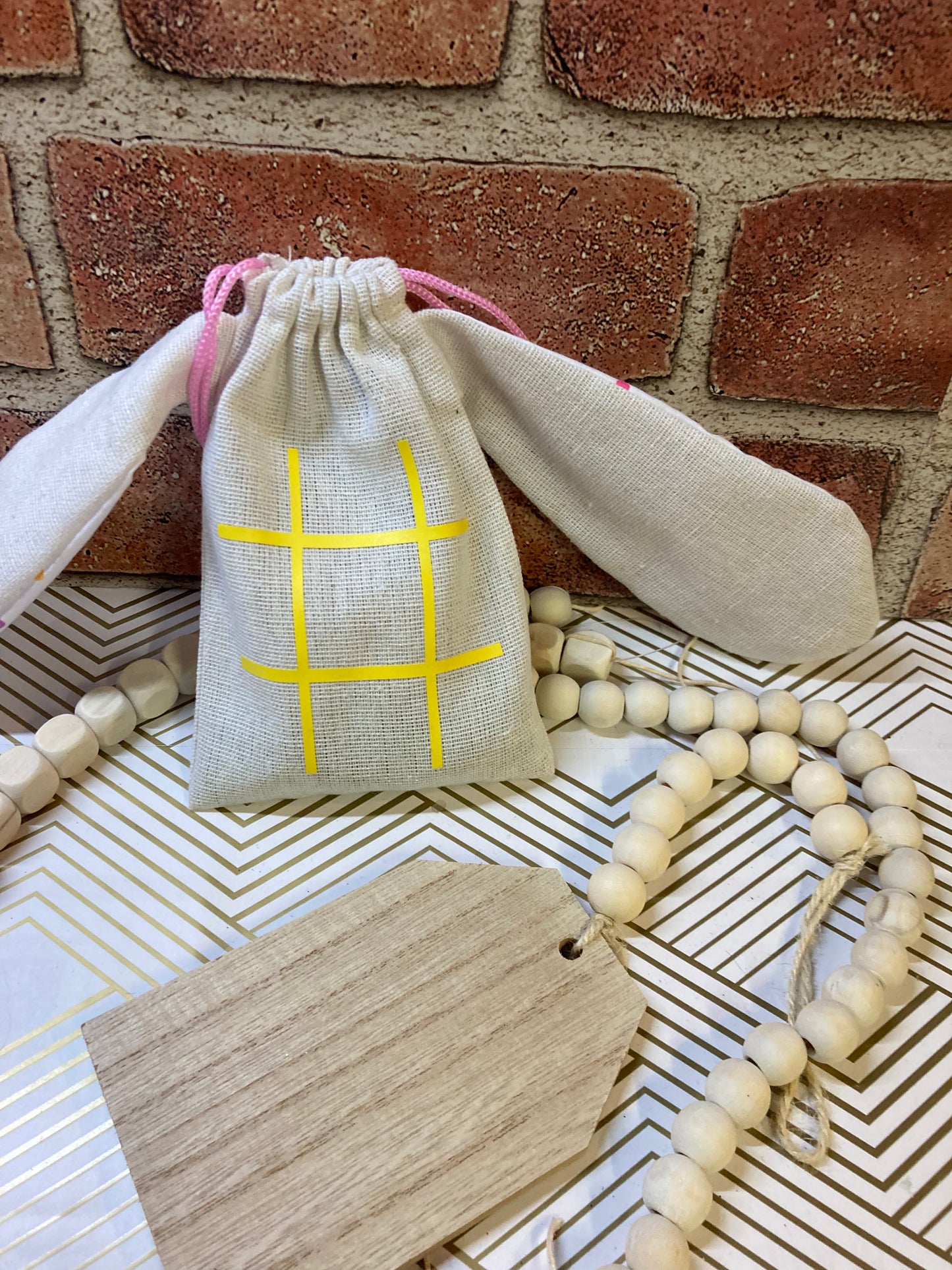 Easter tic tac toe bags