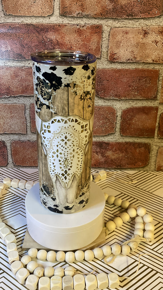 20 ounce skinny tumbler