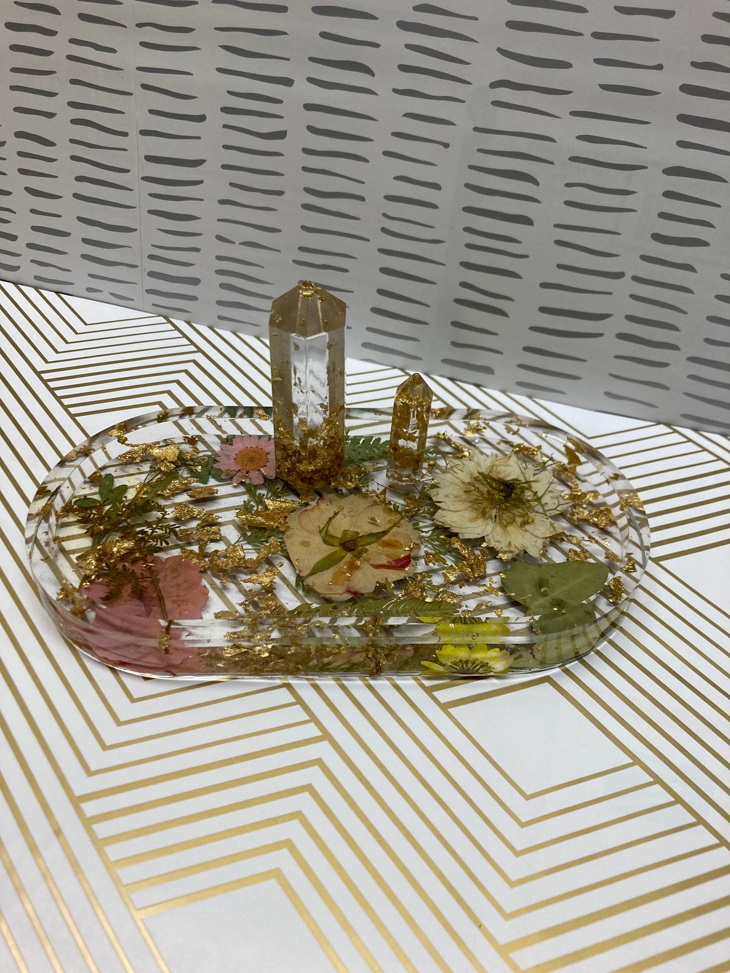 Beautiful oval tray