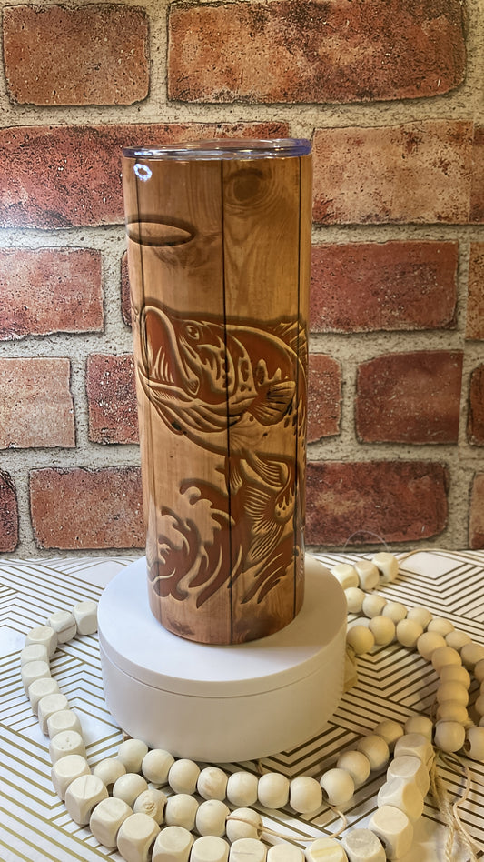 20 ounce skinny tumbler
