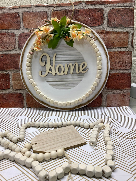Home wooden sign!