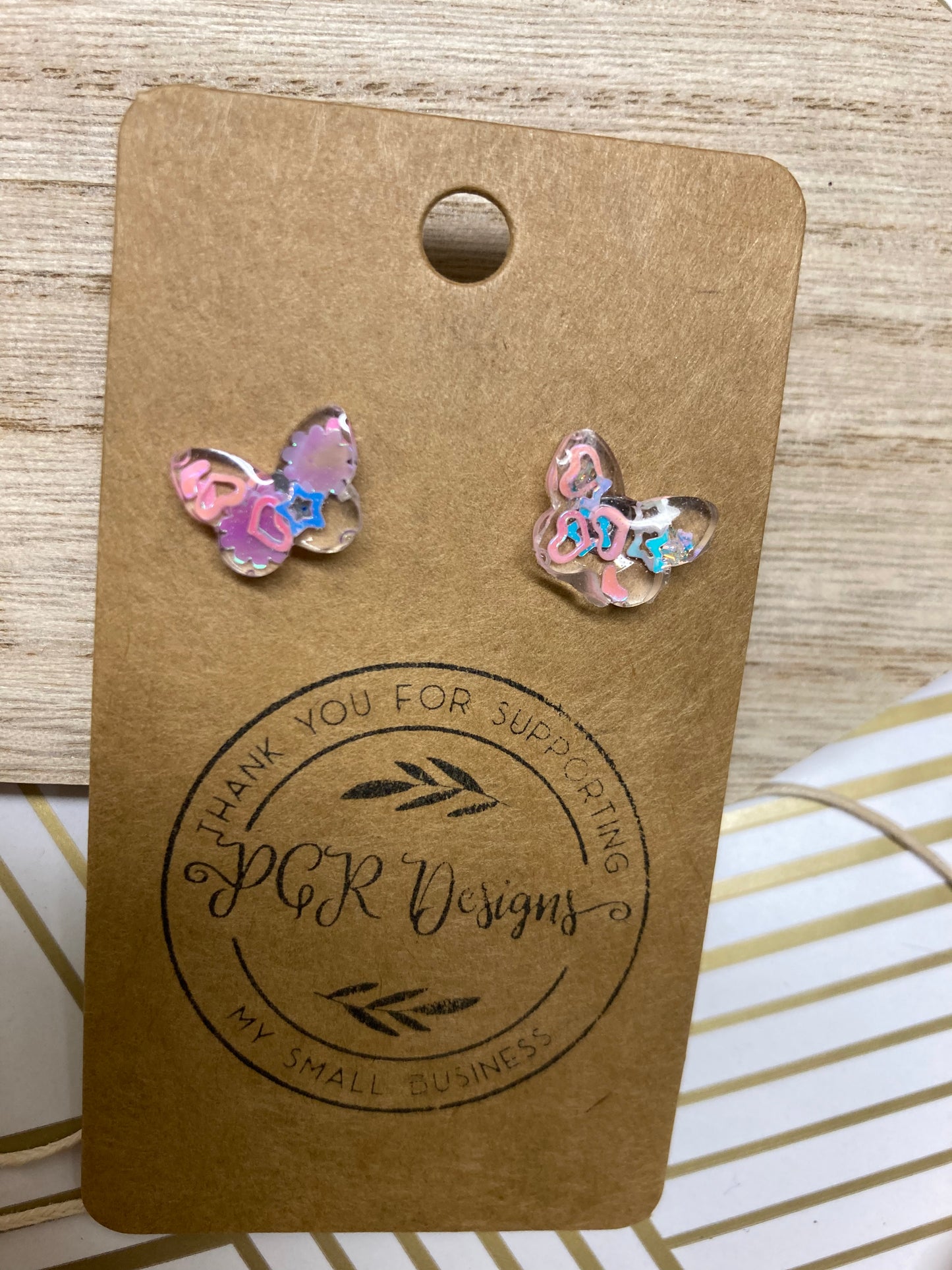 Butterfly studs